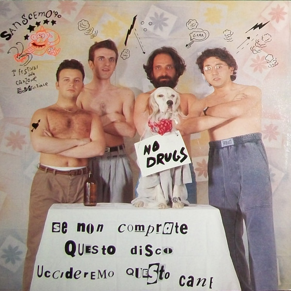Copertina della compilation SANSCEMO 1990