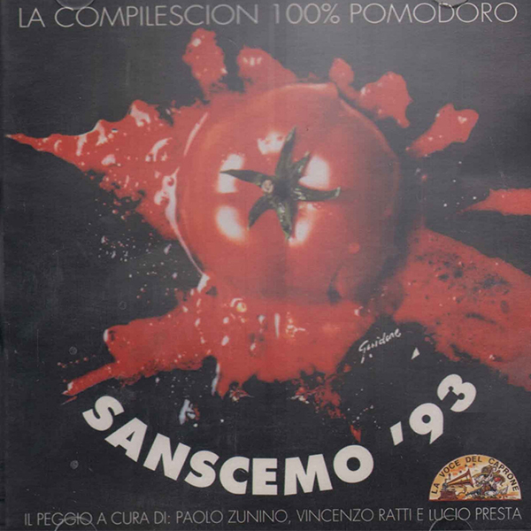 Copertina della compilation SANSCEMO 1993
