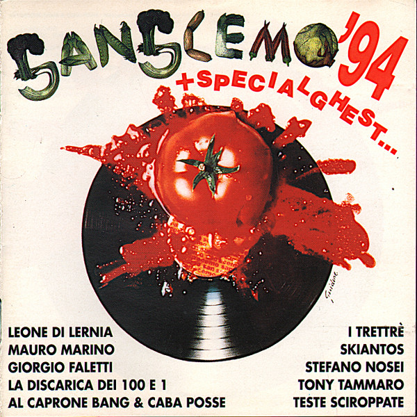 Copertina della compilation SANSCEMO 1994