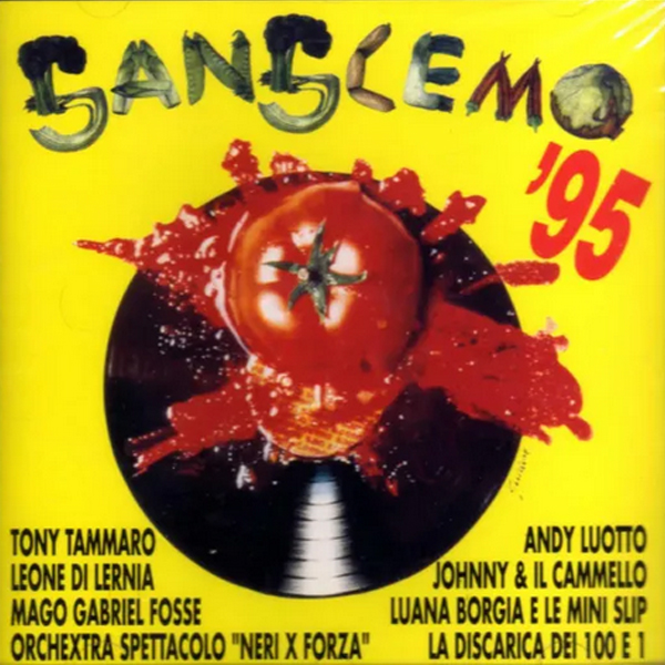 Copertina della compilation SANSCEMO 1995